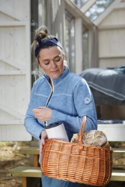 Hot BEATA FULL ZIP, 100% FILTAD ULL — Ziptröjor|Tröjor