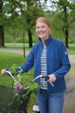 Sale BELLA FULL ZIP, 60% FILTAD ULL, 40% LYOCELL — Ziptröjor