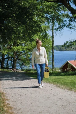 Sale BRODAL FEMALE CLASSIC, 100% FILTAD ULL — Ziptröjor