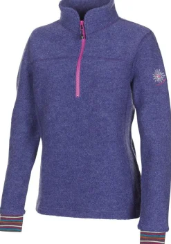 New DINA HALF ZIP, 100% FILTAD ULL — Ziptröjor