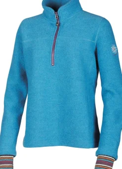 Best DINA HALF ZIP, 100% FILTAD ULL — Ziptröjor