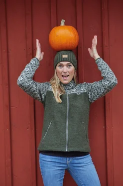 Fashion ELLIE FULL ZIP, 100% ULL — Ziptröjor