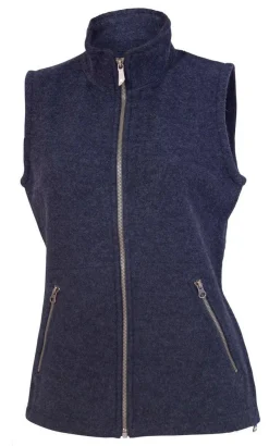 Outlet FLORA VEST, 60% FILTAD ULL, 40% LYOCELL — Västar