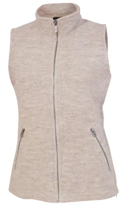 Clearance FLORA VEST, 60% FILTAD ULL, 40% LYOCELL — Västar