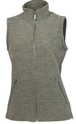 Outlet FLORA VEST, 60% FILTAD ULL, 40% LYOCELL — Västar