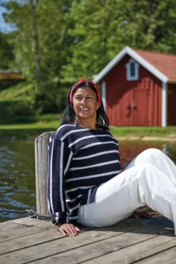 Online GY BYSTAD, 60% ULL 40% LYOCEL — Tröjor