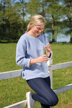 Online GY BYSTAD SOLID, 60% ULL 40% LYOCEL — Tröjor