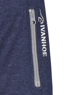 Clearance HADAR HALF ZIP, 100% EXTRA FINE MERINOULL — Ziptröjor