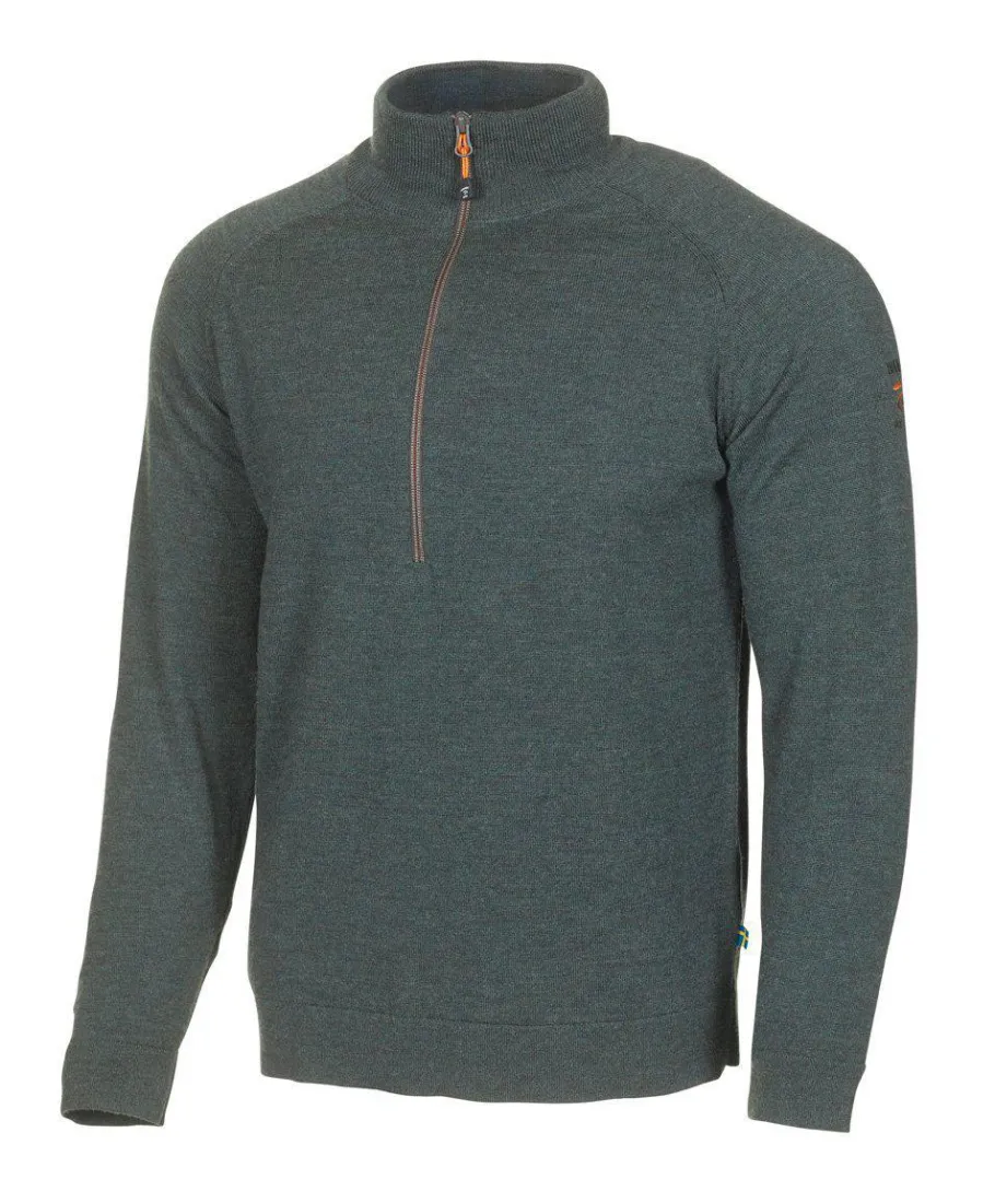 Outlet JOJJE HALF ZIP, 100% EXTRA FINE MERINOULL — Ziptröjor