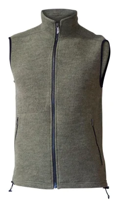 Discount KURRE VEST, 60% FILTAD ULL, 40% LYOCELL — Västar