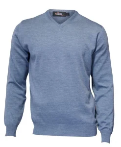 Sale MERINO V-NECK MALE, 100% EXTRA FINE MERINOULL — Tröjor