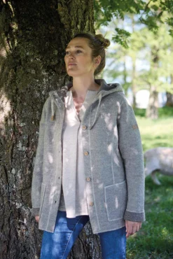 Online NLS DAHLIA, 100% OFÄRGAD ULL — Jackor