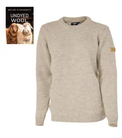 Sale NLS PETAL FEMALE, 100% OFÄRGAD ULL — Tröjor