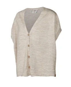 Online NLS POPPY PONCHO, 100% OFÄRGAD ULL — Västar|Koftor & Cardigans