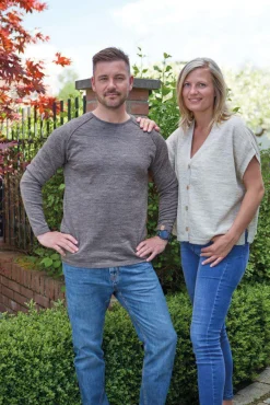 Online NLS POPPY PONCHO, 100% OFÄRGAD ULL — Västar|Koftor & Cardigans