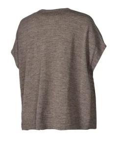 Sale NLS POPPY PONCHO, 100% OFÄRGAD ULL — Västar|Koftor & Cardigans