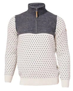 Clearance SVERRE HALF ZIP, 100% ULL — Ziptröjor