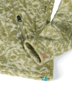 New TUVA JAQUARD, 100% FILTAD ULL — Ziptröjor