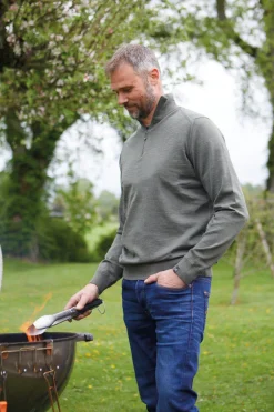 Best WILFRED WINDBREAKER, 100% EXTRA FINE MERINOULL — Windbreaker