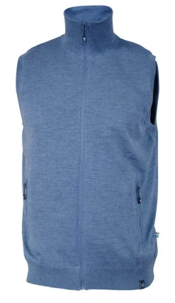 Hot YORK VEST WINDBREAKER , 100% EXTRA FINE MERINOULL — Windbreaker|Västar